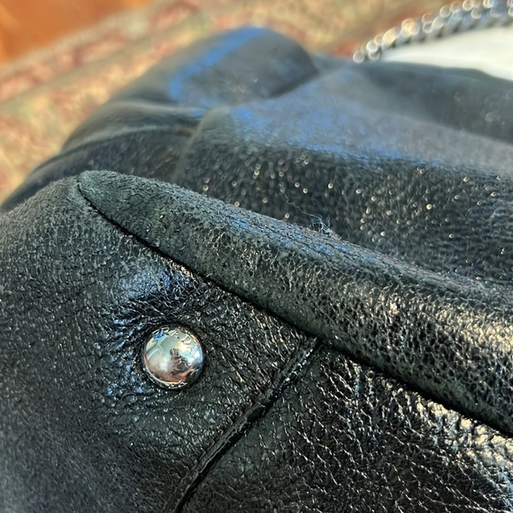 Authentic Prada Sacca Nero Lux shoulder bag with silver chain - Picture 13 of 13